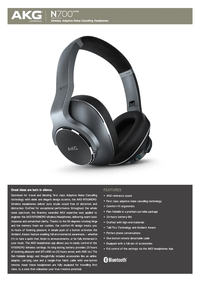 First page image of the manual for N700NCM2 Wireless