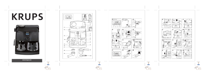 Image de la première page du manuel de l'appareil XP1530