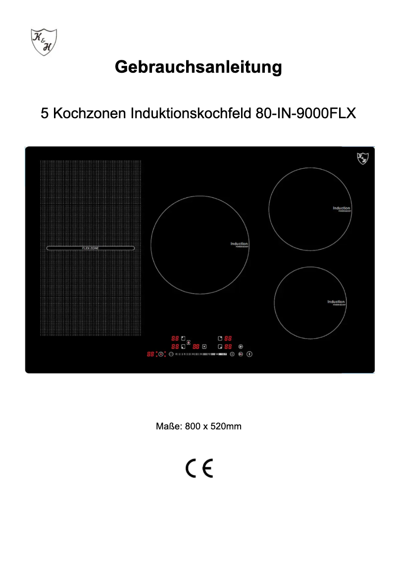 Page 1 of the manual User Manual K&H 80-IN-9200FLX
