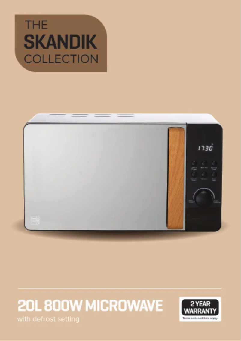 Page 1 of the manual User Manual Daewoo Skandik SDA1698