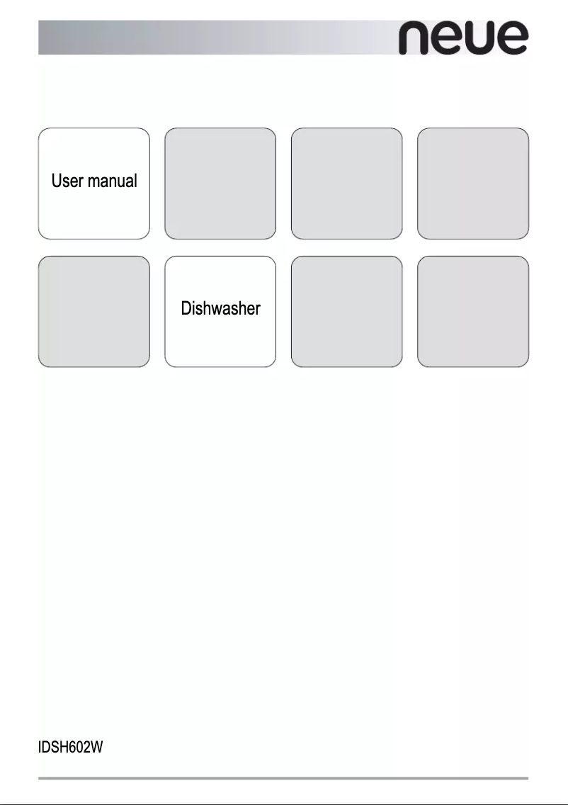 Page 1 of the manual User Manual Neue IDSH602W