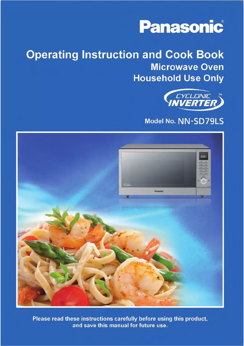 Page 1 of the manual User Manual Panasonic NN-SD79LS