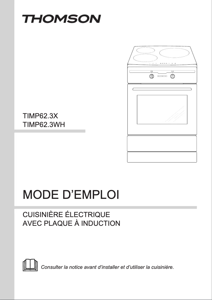 Page 1 of the manual User Manual Thomson TIMP62.3WH