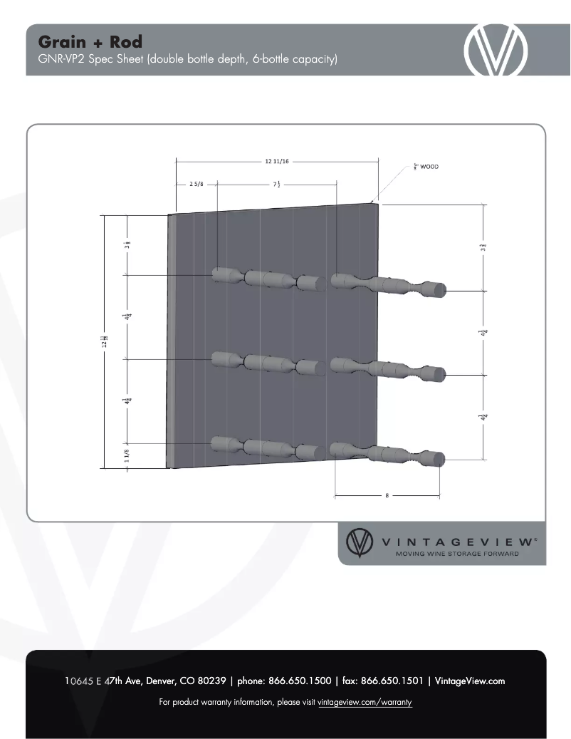 First page image of the manual for GNR-VP2