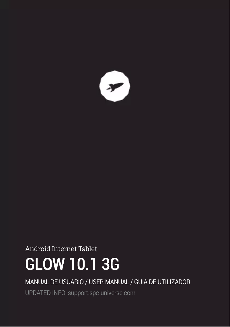 Image de la première page du manuel de l'appareil GLOW 10.1