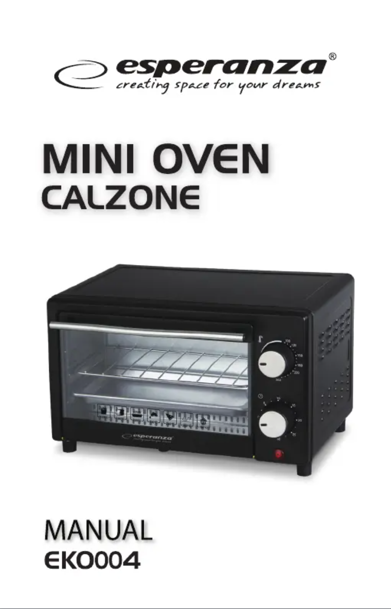 First page image of the manual for Calzone EKO004