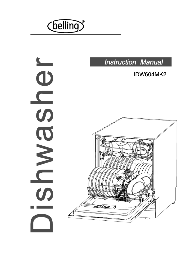 Page 1 of the manual User Manual Belling IDW604 MK2