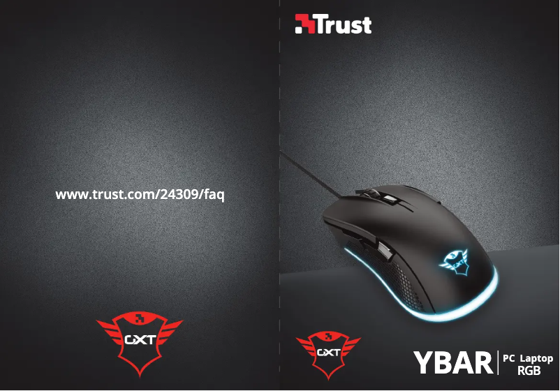 First page image of the manual for GXT 922 YBAR