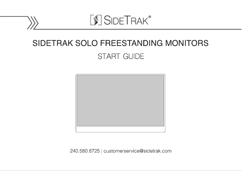 First page image of the manual for Solo Pro Touch FHD