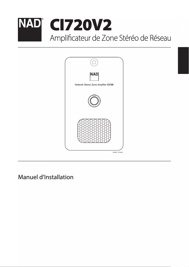 First page image of the manual for CI 720 V2