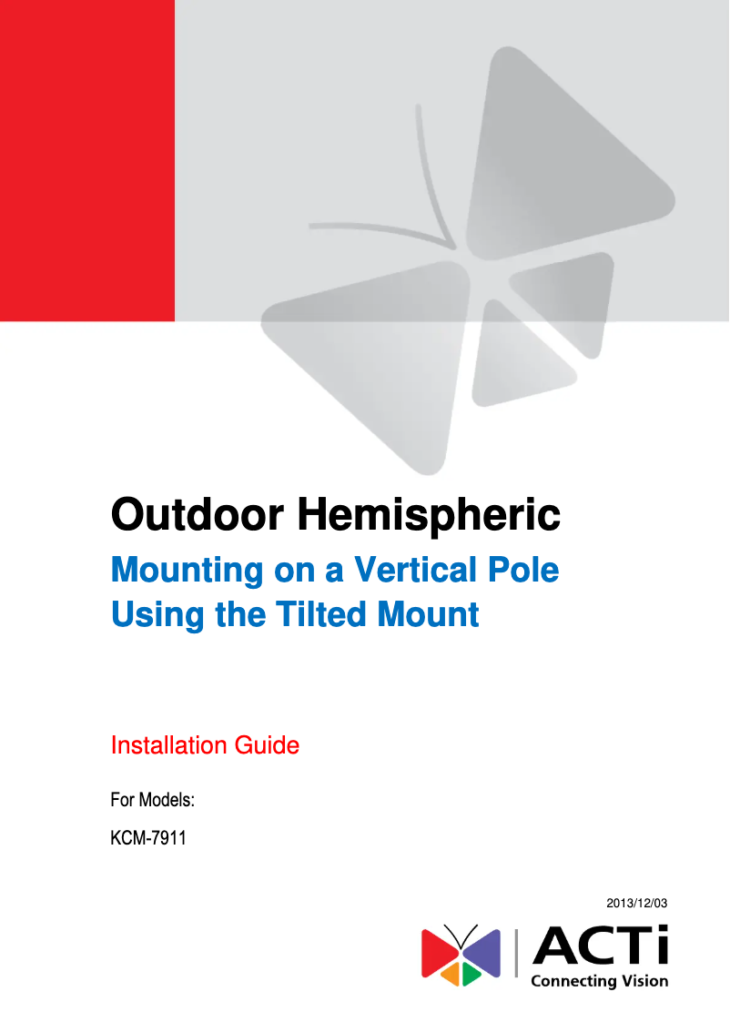 First page image of the manual for SMAX-0136