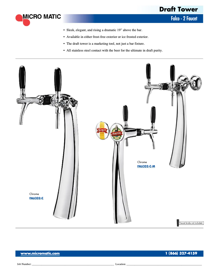 Page 1 of the manual User Manual Micro Matic FALCO2-M