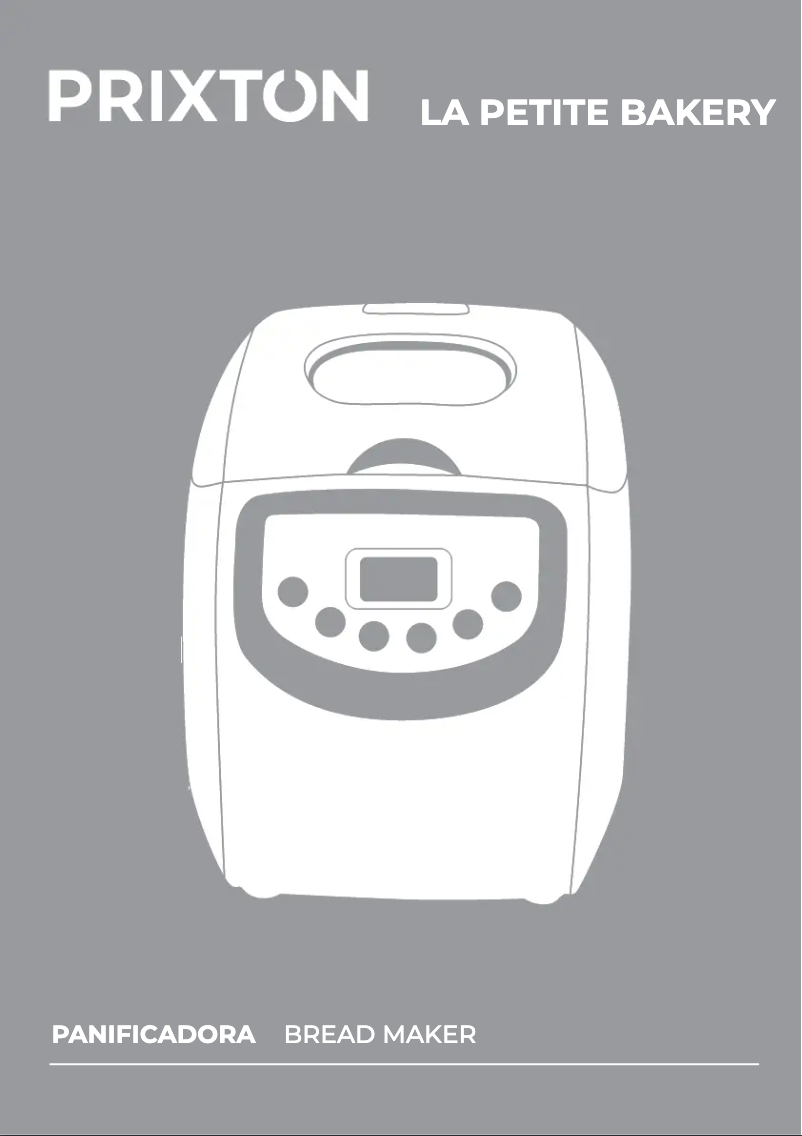 First page image of the manual for La Petite Bakery