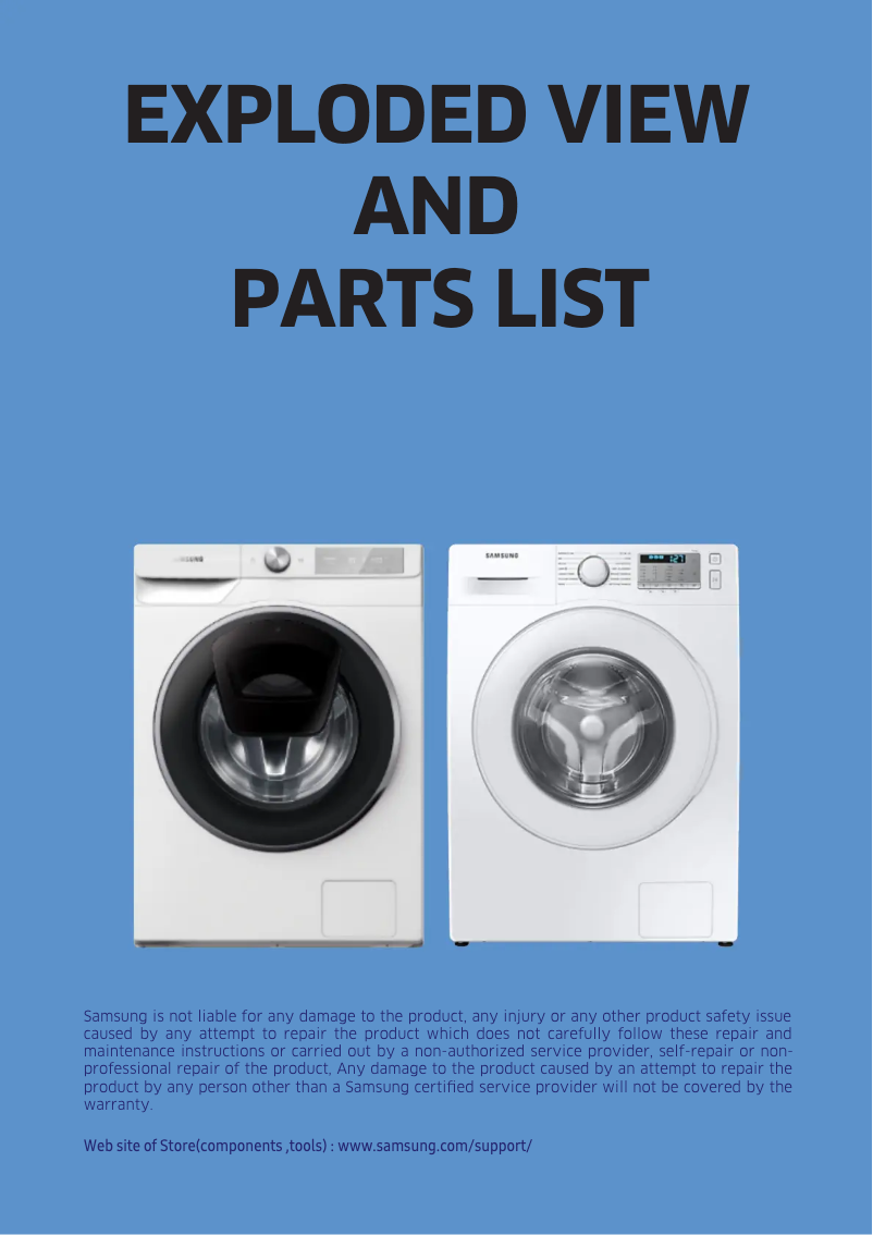 First page image of the manual for WD12TP34DSX