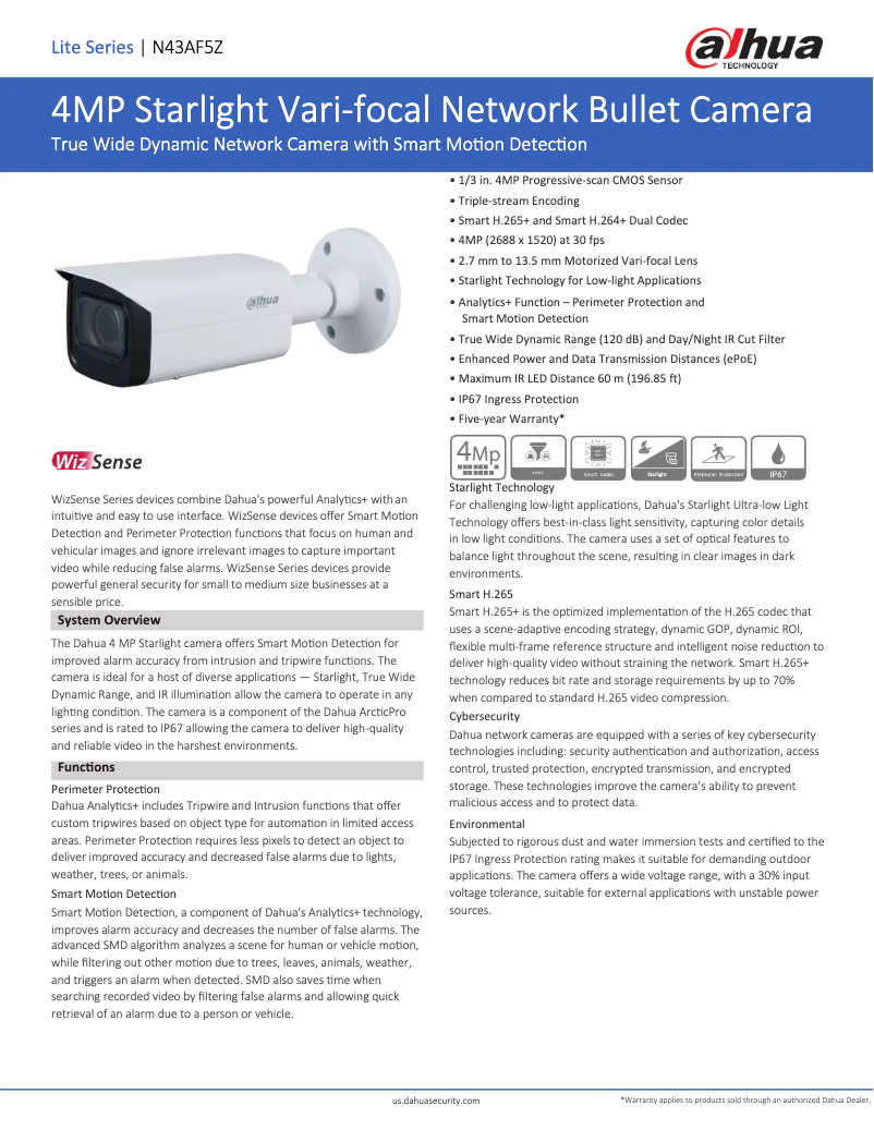 First page image of the manual for N43AF5Z