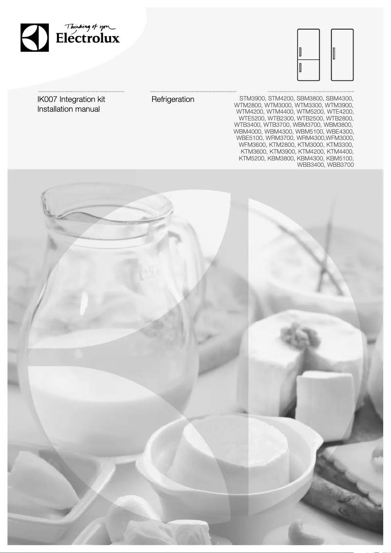 First page image of the manual for WTM4200WB