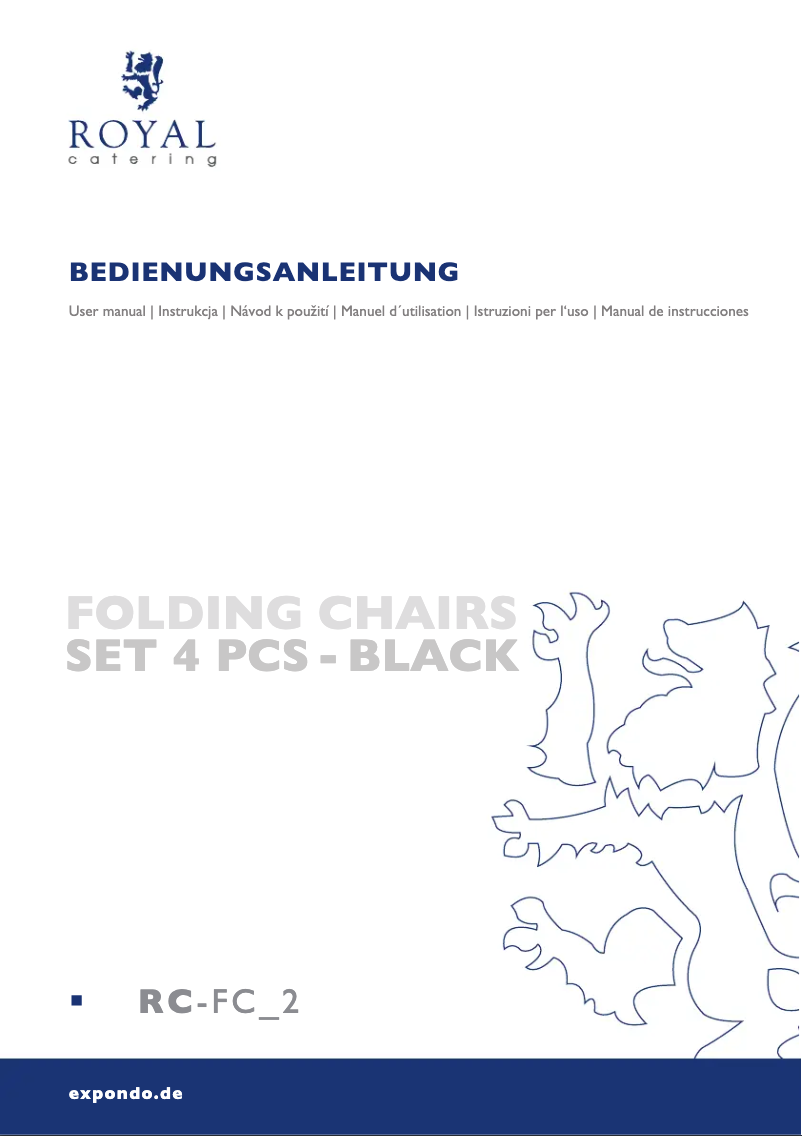 First page image of the manual for RC-FC_2