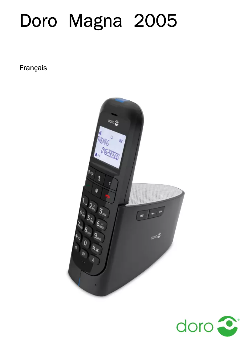 Page 1 of the manual User Manual Doro Magna 2005