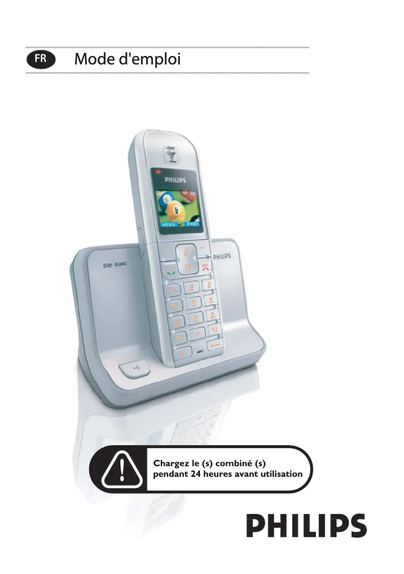 First page image of the manual for SE6301S