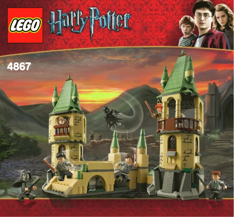 Page 1 of the manual User Manual Lego Hogwarts (TM)