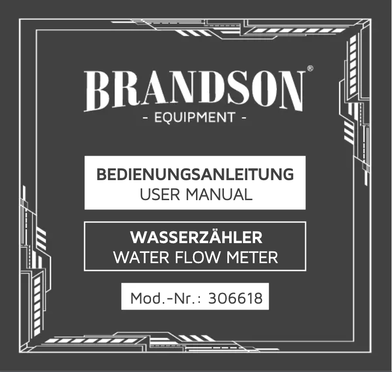 First page image of the manual for 306618