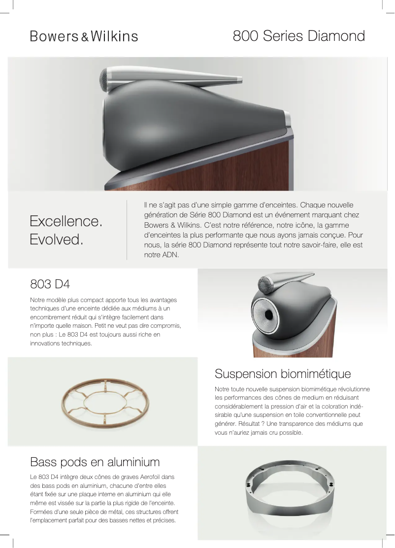 First page image of the manual for 803 D4