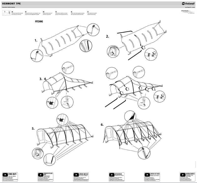 First page image of the manual for Vermont 7PE