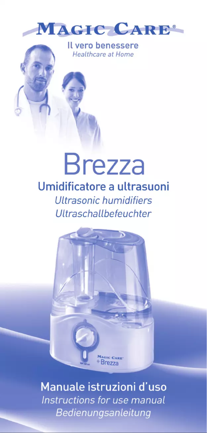 Page 1 of the manual User Manual Magic Care Brezza