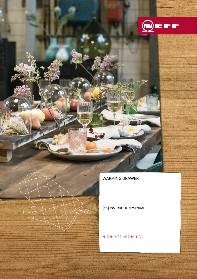 Page 1 of the manual User Manual Neff N17HH11N0B