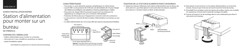 First page image of the manual for NS-PWRD3C6