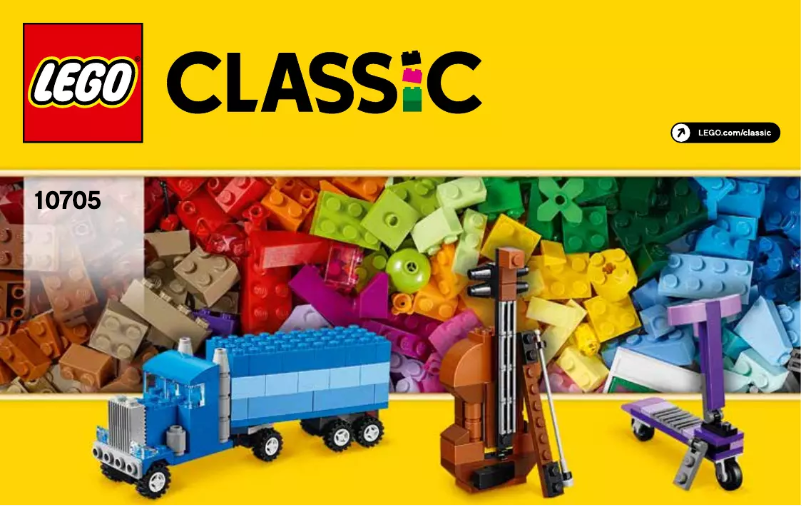 Page 1 of the manual User Manual Lego Creative Building Basket