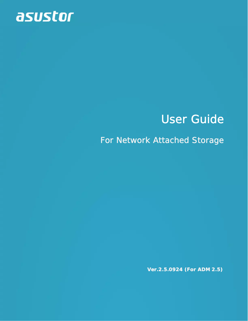 First page image of the manual for AS1004T