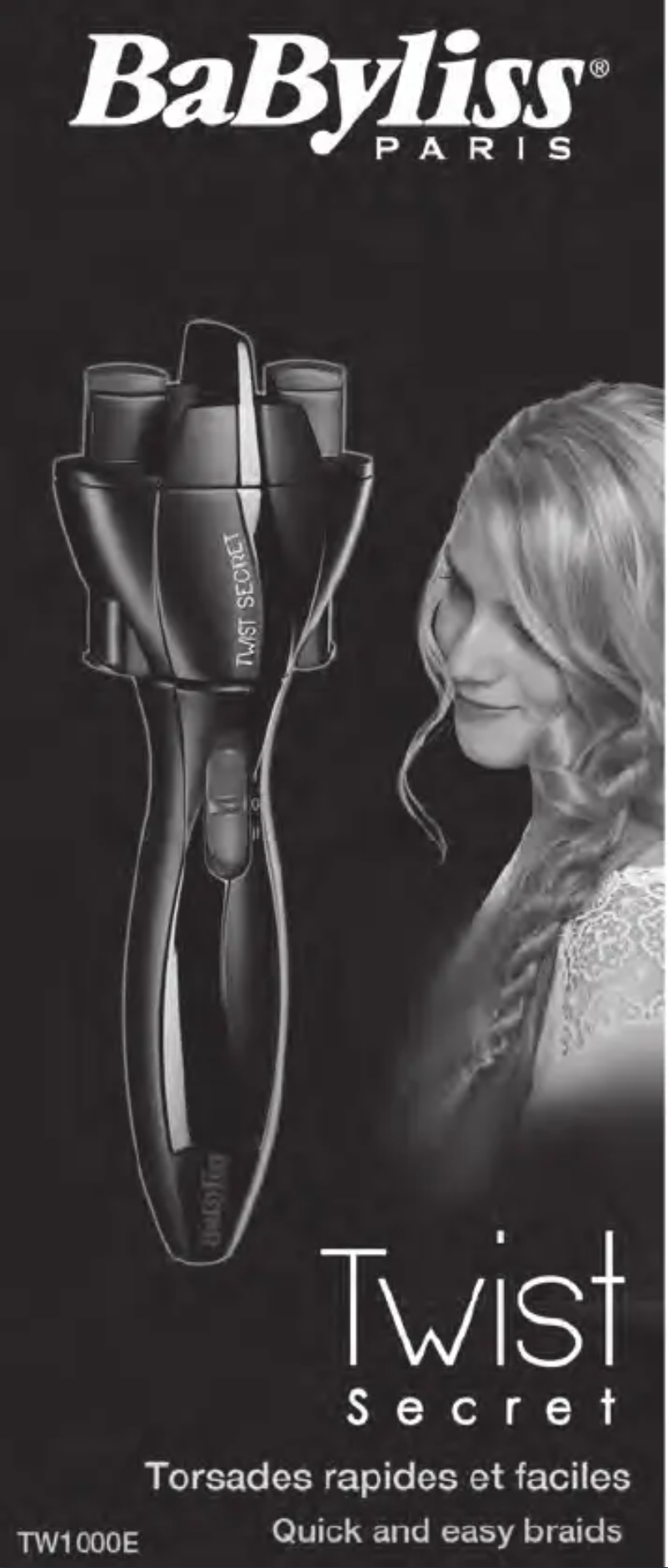 Page 1 of the manual User Manual BaByliss Twist Secret