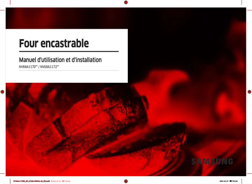 Page 1 of the manual User Manual Samsung NV68A1140BS