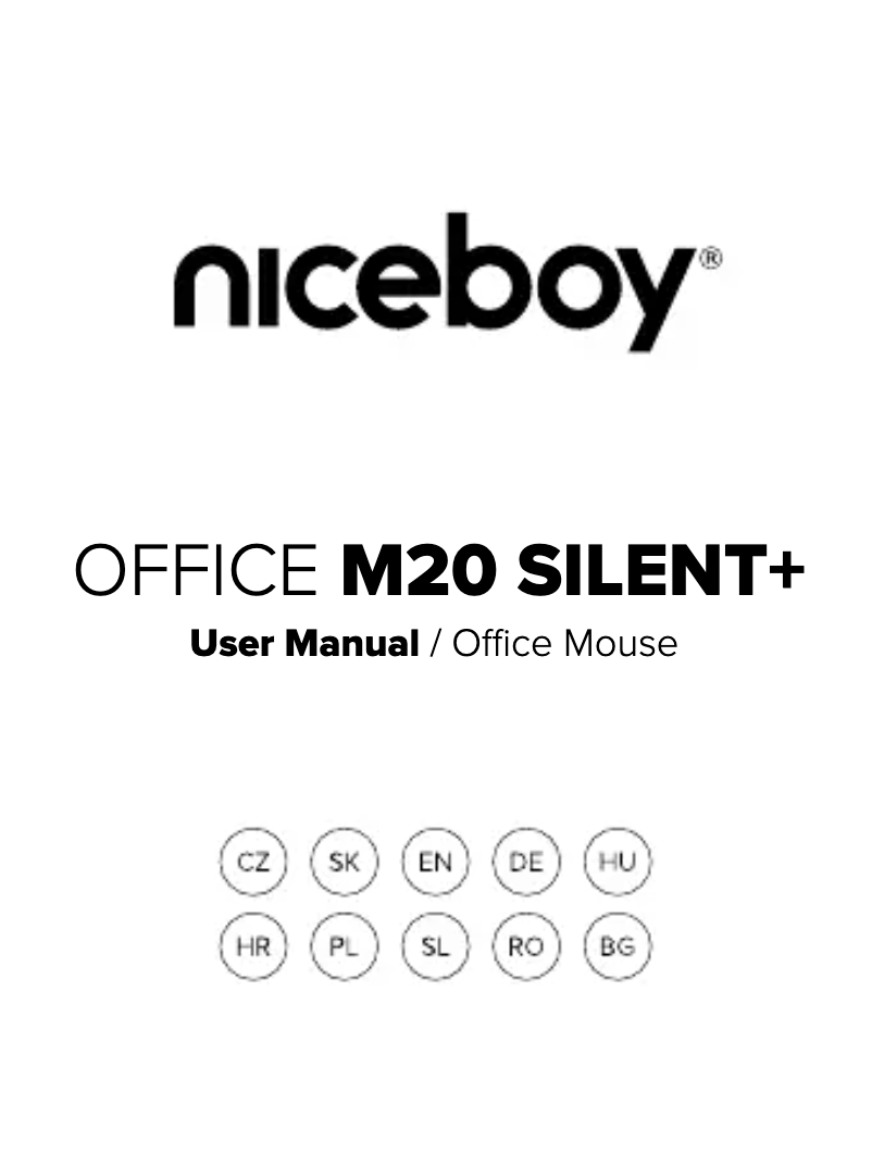 First page image of the manual for OFFICE M20 Silent+