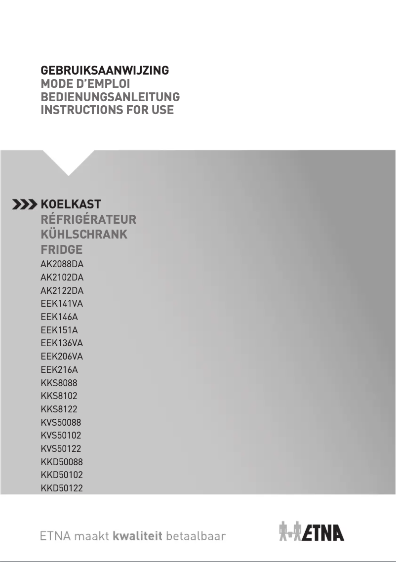 First page image of the manual for AK2102DA