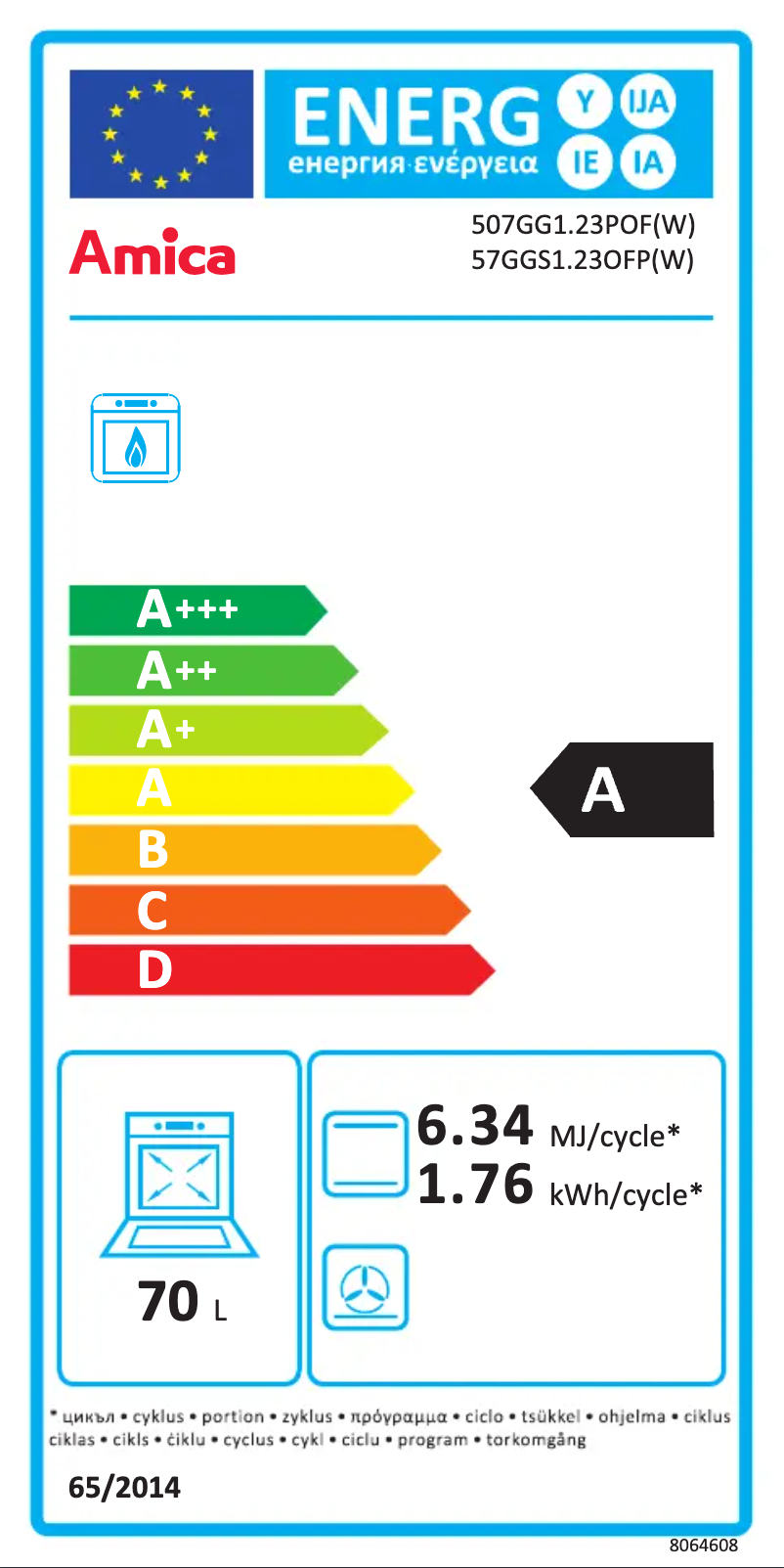 First page image of the manual for 57GGS1.23OFP(W)