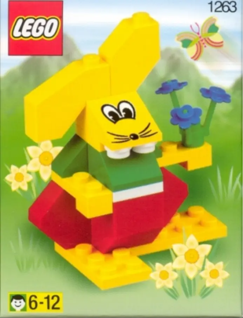 First page image of the manual for EASTER BUNNY WITH FLOWER