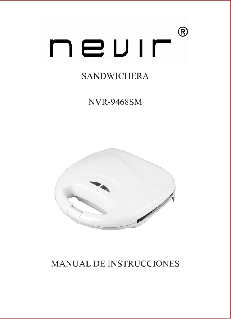 First page image of the manual for NVR-9468 SM