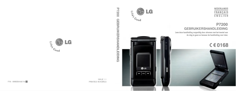 Page 1 of the manual User Manual LG P7200