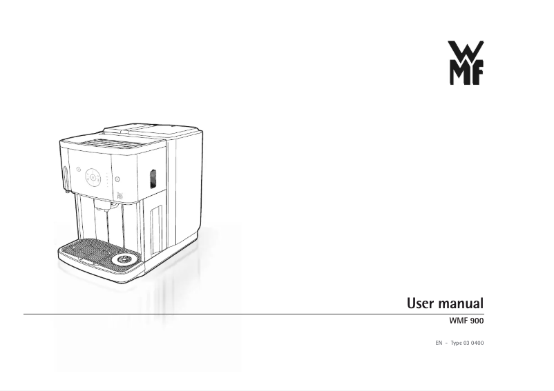 First page image of the manual for 900