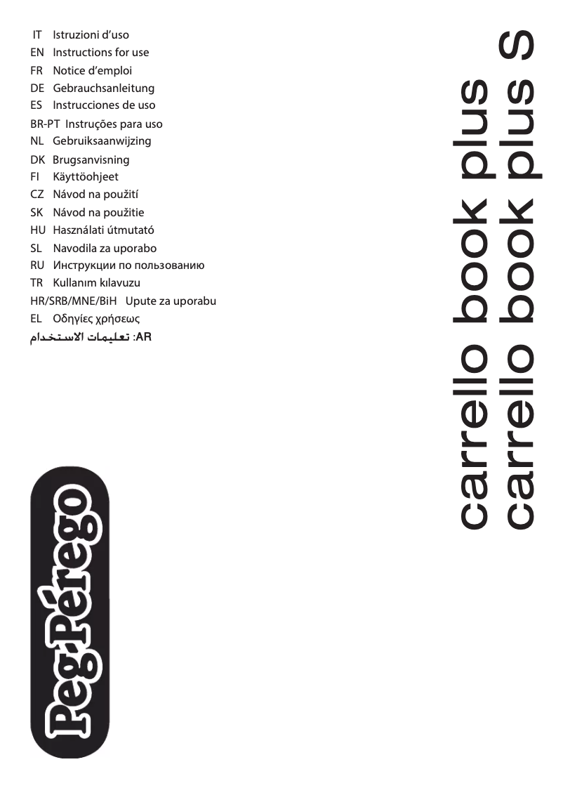 Page 1 of the manual User Manual Peg Perego Carrello Book Plus