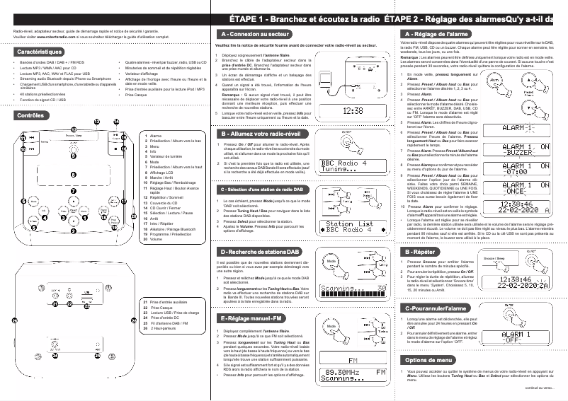 First page image of the manual for Sound 48