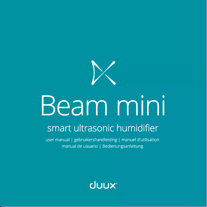 Page 1 of the manual User Manual Duux Beam Mini 2