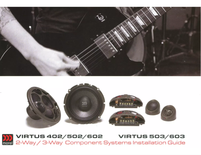 First page image of the manual for Virtus 602