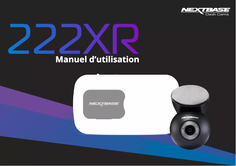 Image de la première page du manuel de l'appareil 222XR