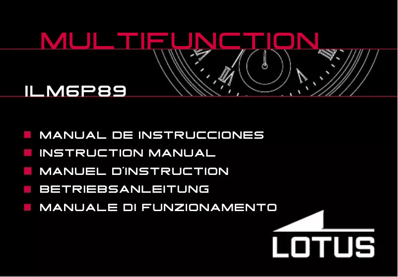 First page image of the manual for 18310