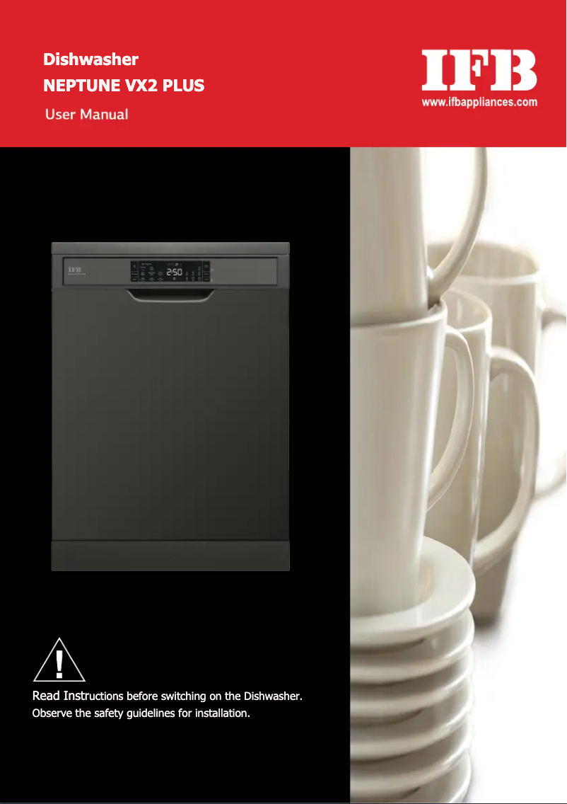 Page 1 of the manual User Manual IFB Neptune VX2 Plus