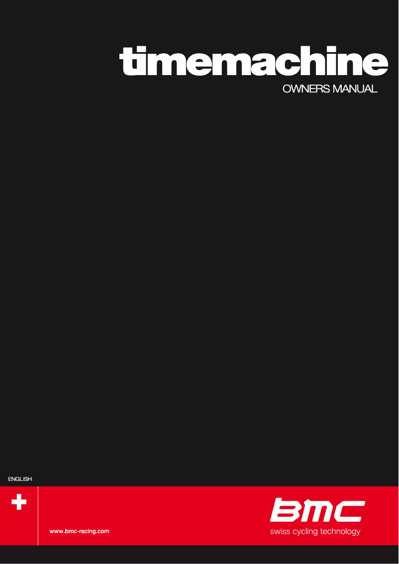 First page image of the manual for Timemachine TM01