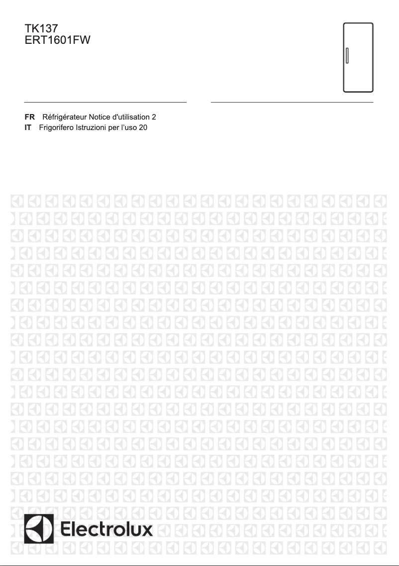 First page image of the manual for TK137